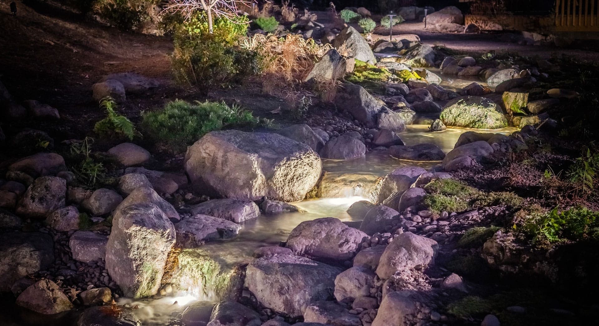 Water feature showcase
